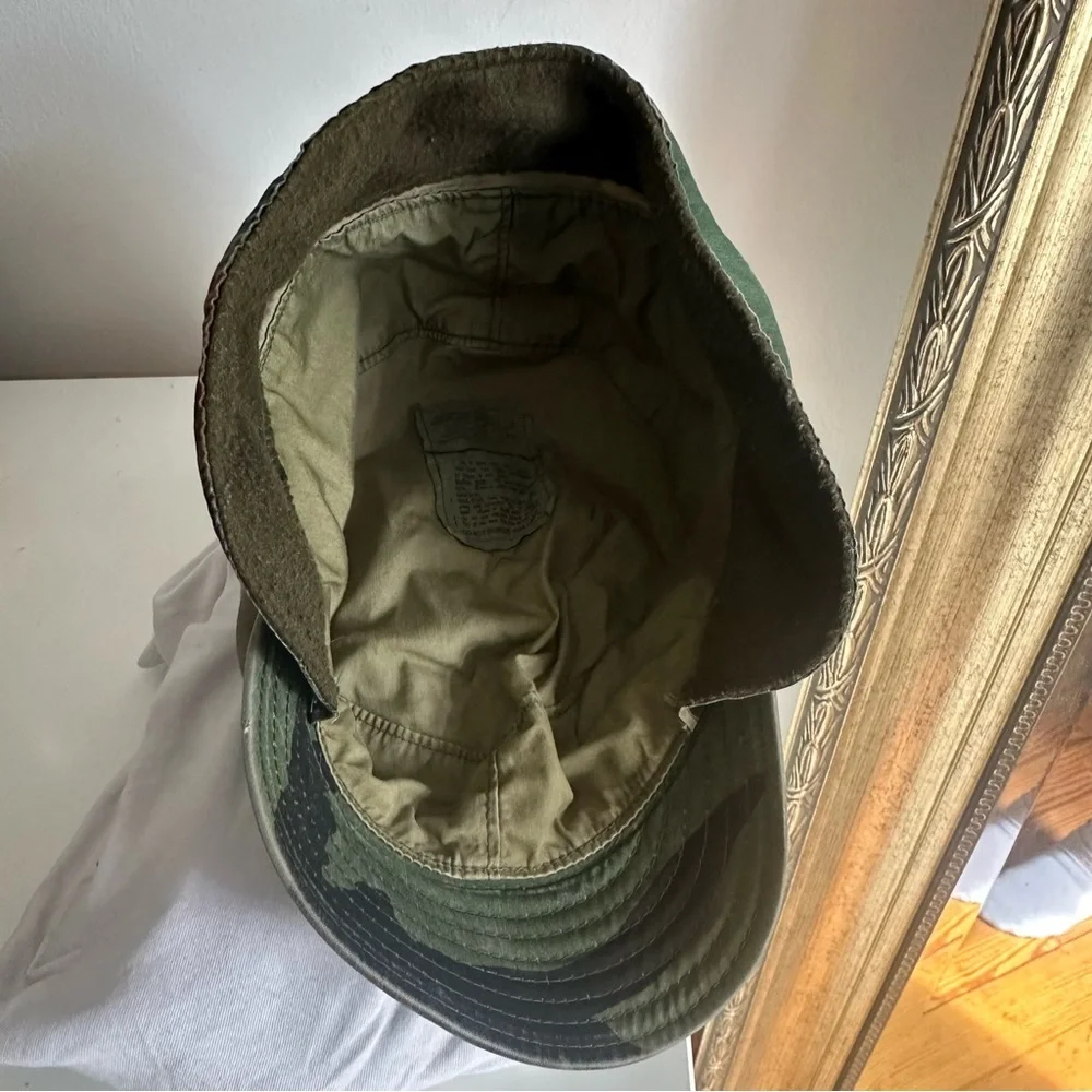 US Military‎ Issued GI Patrol Camouflage Cap Men’s 7 3/4